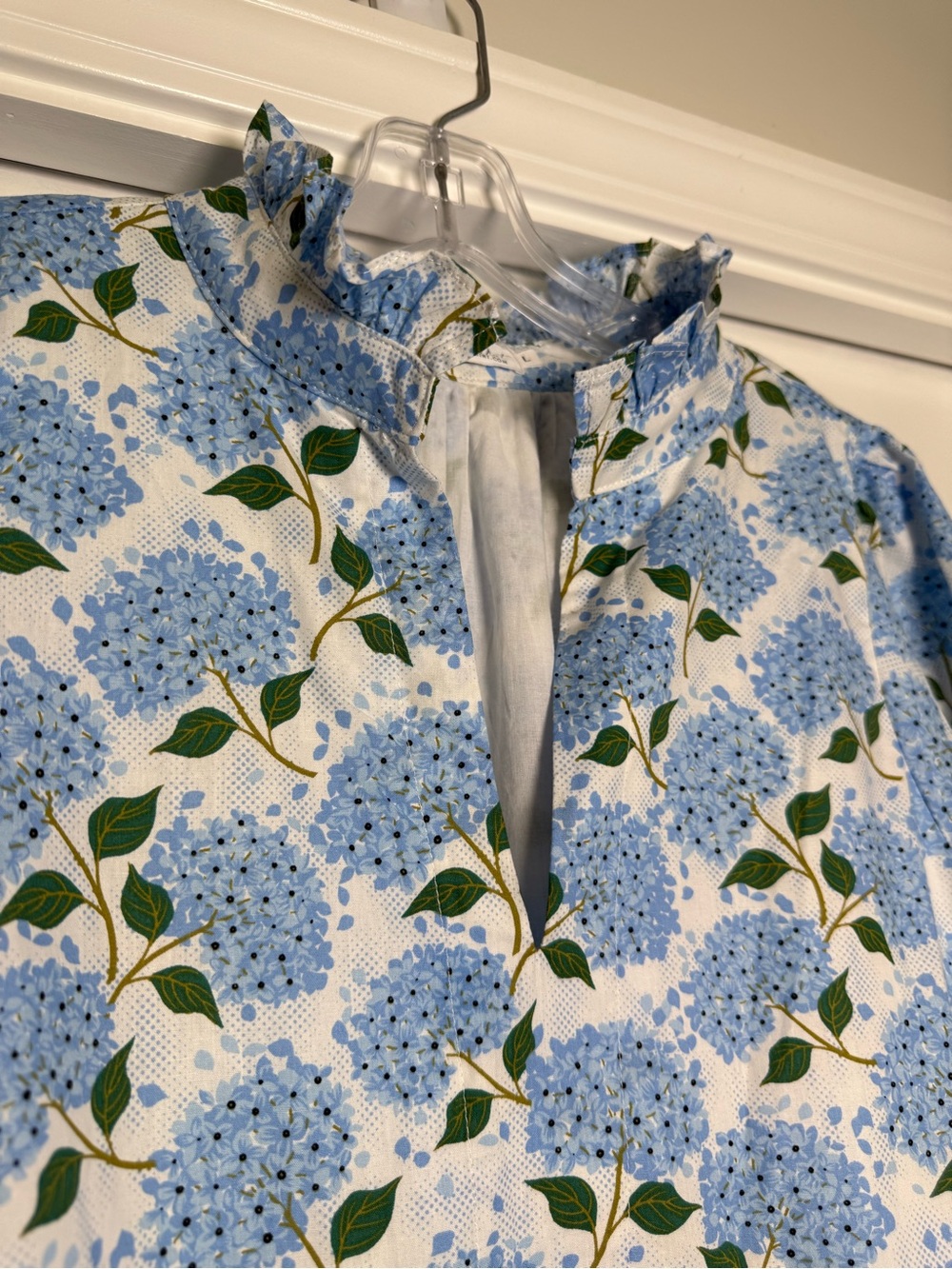 Light Blue Floral Midi Dress Shop the Mint Feeling Your Best LARGE - Picture 5 of 8